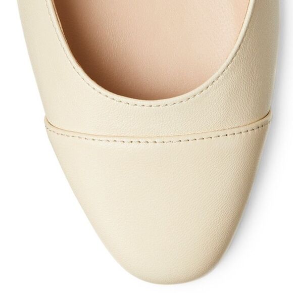 Stuart Weitzman Pearl Embellished Slingback Flats, New, Size US 9 - Picture 5 of 7